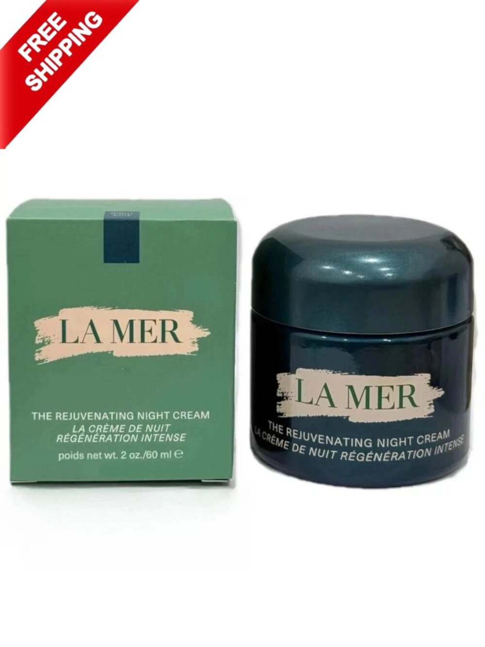 La Mer The Rejuvenating Night Cream 2 fl. oz/60ml factory Sealed Pack NIB